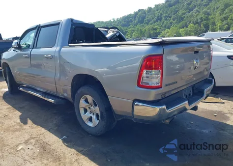2019 Ram 1500 Big Horn/Lone Star from USA, damaged, VIN 1C6SRFFT6KN856578